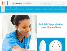 Tablet Screenshot of hips-protect.com